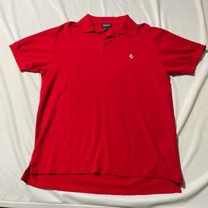 Ferrari three button polo